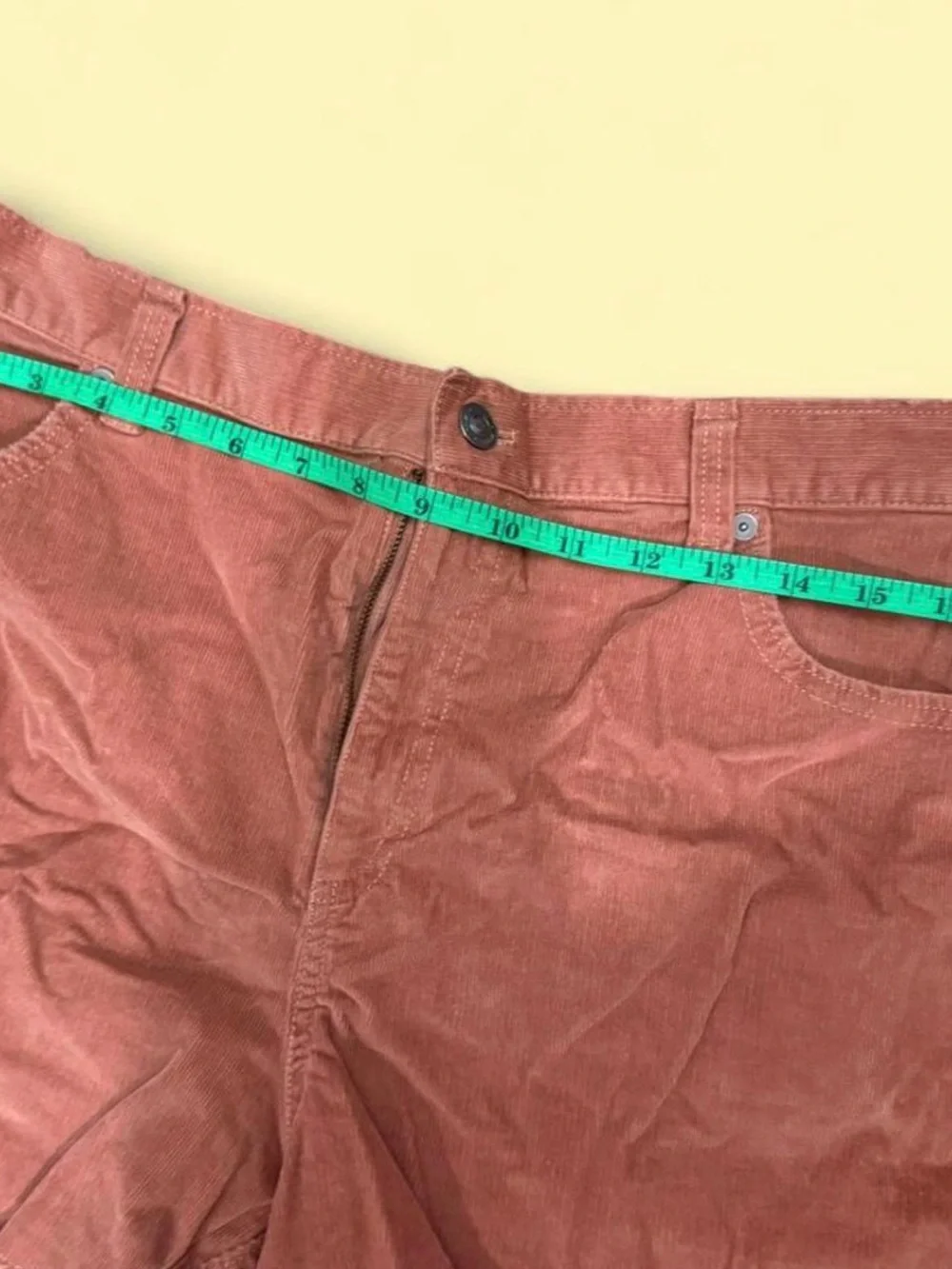 Free People Pink Corduroy High-Rise Shorts